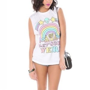 Let's get weird Jac Vanek tank 😊🦄🌈